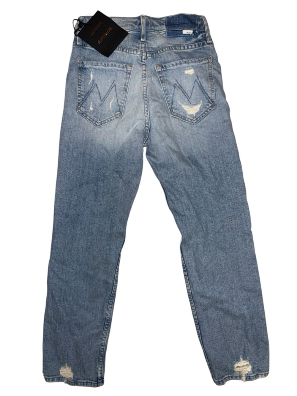 NWT- MOTHER Superior- The Tomcat Jeans – The Confession Wash - Size 24 - Picture 7 of 11